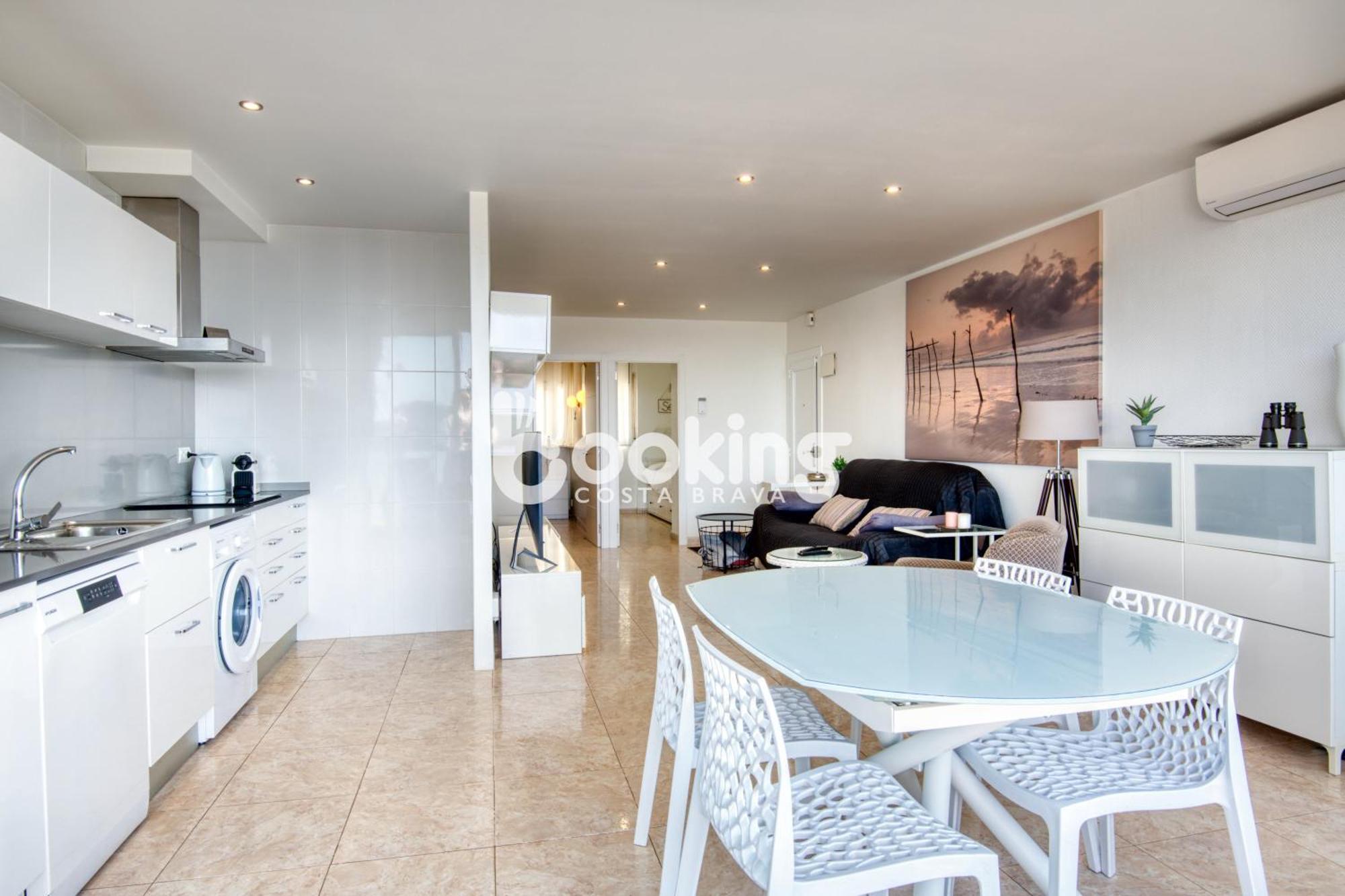 Kaminias Apartament Amb Vistes Al Mar Reformat Per 4 Persones Platja d'Aro Kültér fotó