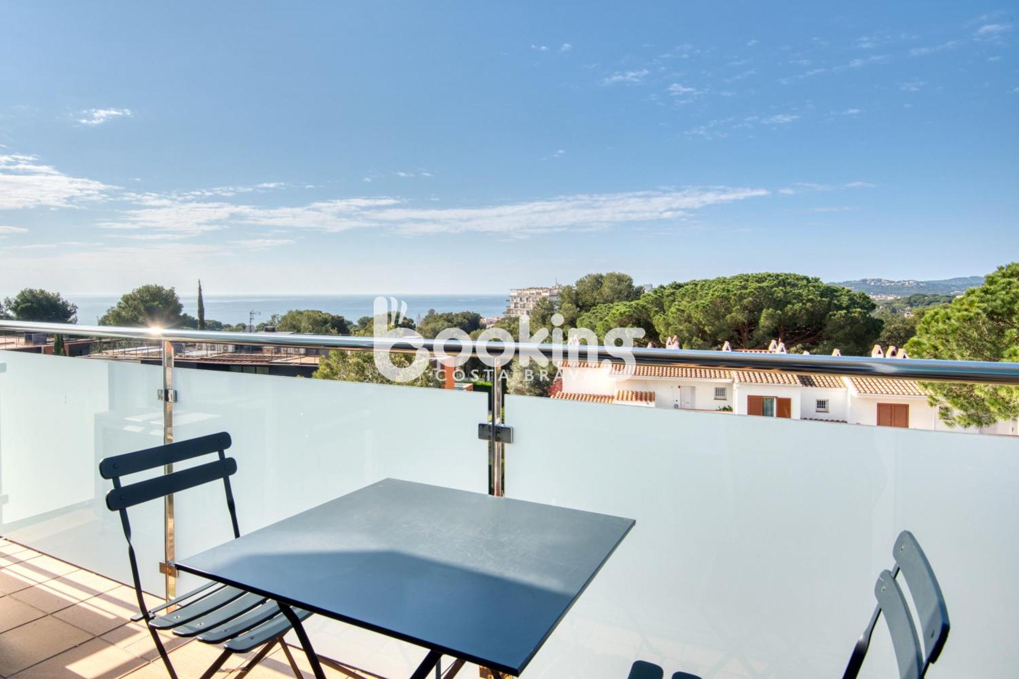 Kaminias Apartament Amb Vistes Al Mar Reformat Per 4 Persones Platja d'Aro Kültér fotó