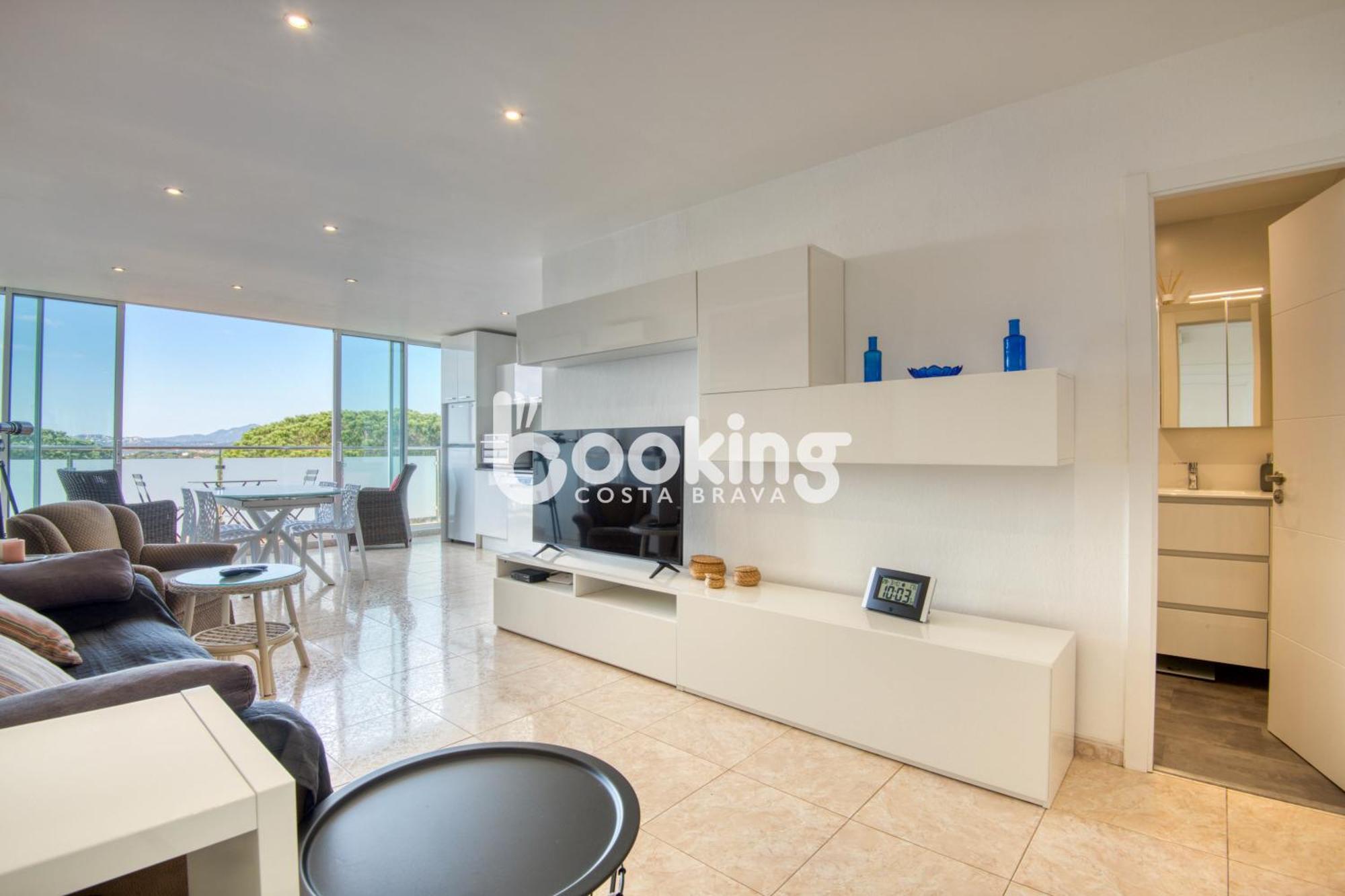 Kaminias Apartament Amb Vistes Al Mar Reformat Per 4 Persones Platja d'Aro Kültér fotó